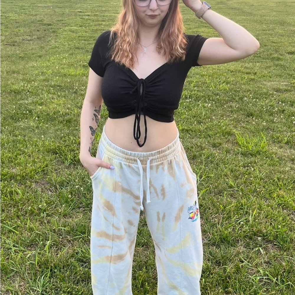 Black Crop Top